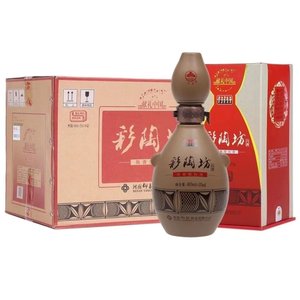 彩陶坊470ml纯粮食酿造46+70