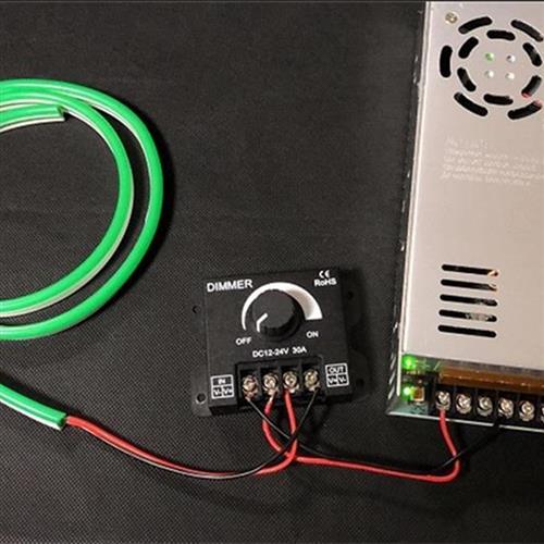 LED调光器360W12V24V30A灯条灯带发光字调光器广告字灯箱调光开关