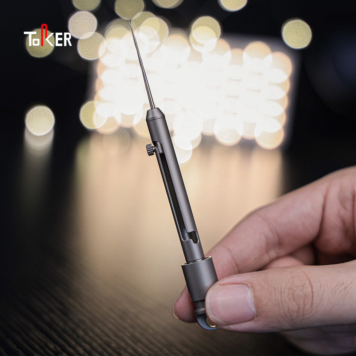 多功能伸缩环保牙签藏刀edc