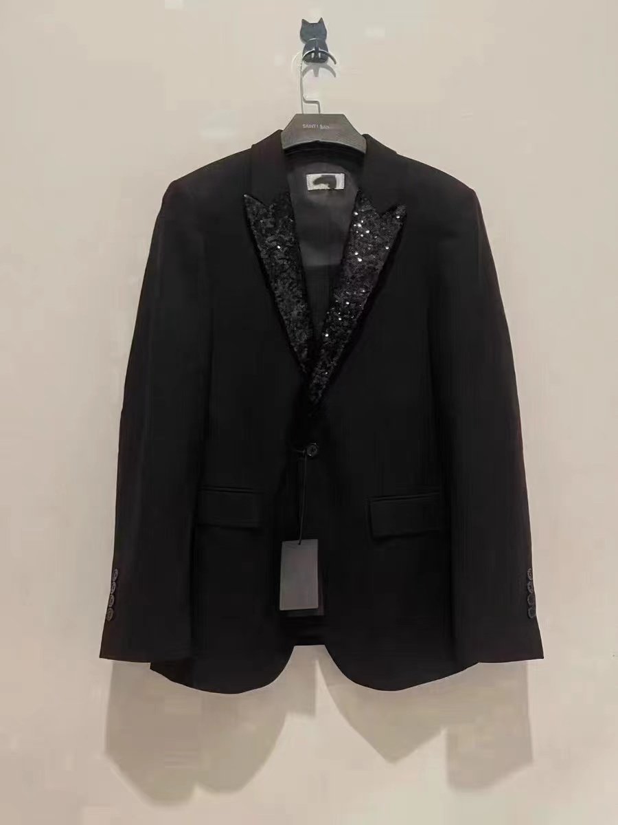 自主高街潮流高街四种风格西服黑鳞 水钻 缎面 皮 戗驳领轻奢爆款,男装,休闲西服,淘宝优惠券,粉丝福利购,淘宝优惠卷