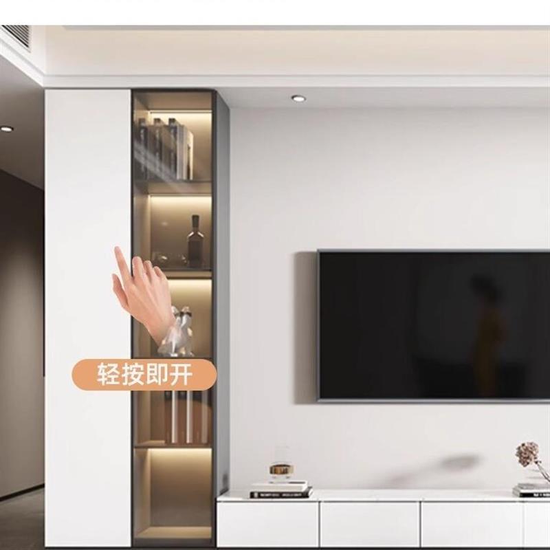 电视柜客厅家用悬空现代简约收纳储物柜一体酒柜展示柜电视机柜