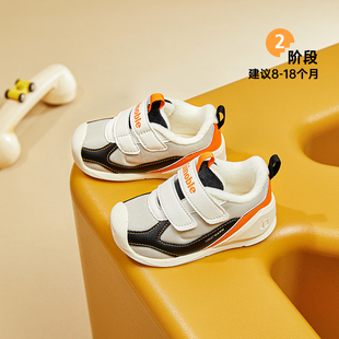 基诺浦机能鞋冬季新婴幼儿鞋子宝宝步前鞋男女童鞋GB2361