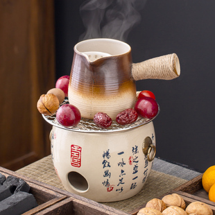 围炉煮茶陶壶家用整套煮茶炉户外温茶炉罐罐茶煮茶器耐高温泡茶壶