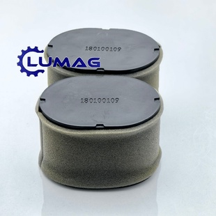 隆鑫LC2P80F双缸发动机764CC空滤芯垂直轴割草机用空滤