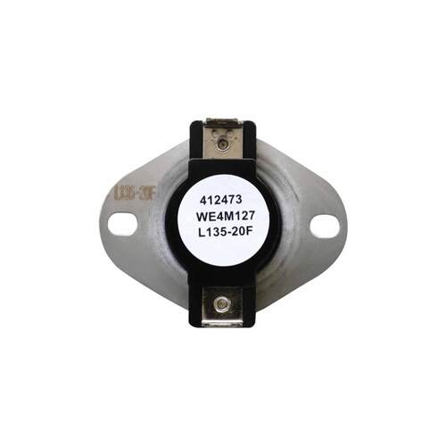 WE4M127 烘干机循环温控器 L135-20F 自动复位 适配GE Hotpoint