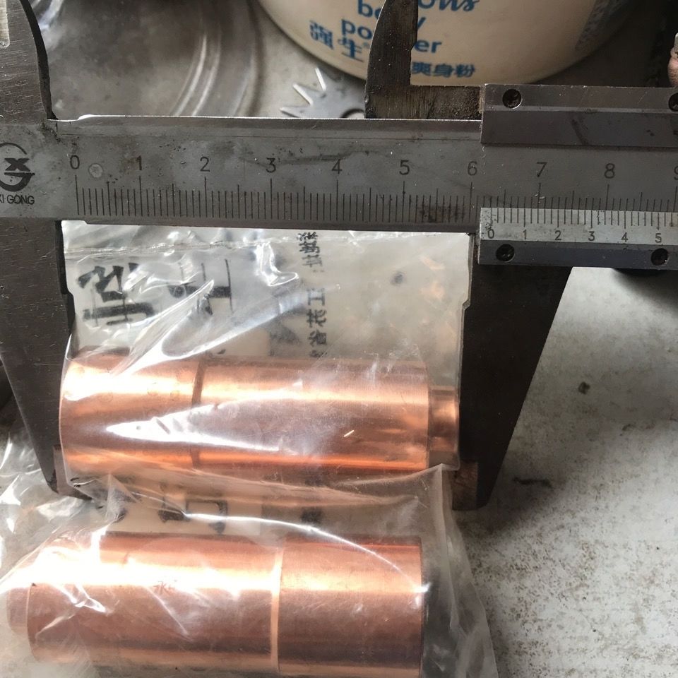 常柴4L68油嘴铜套4L88喷油器水套4G33TC发动机喷油咀套