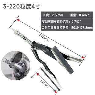 汽车汽缸打磨器三爪气缸内径研磨机内孔摩擦器打光机磨石砂石工具