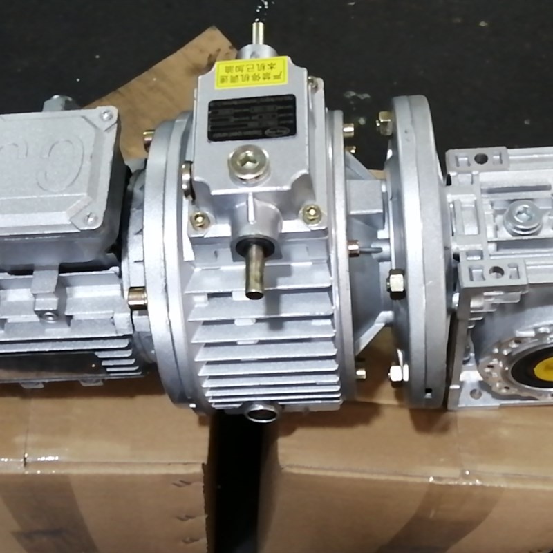 MB手动调速器NRV减速机三相异步国标全铜电动机一体机厂家直销