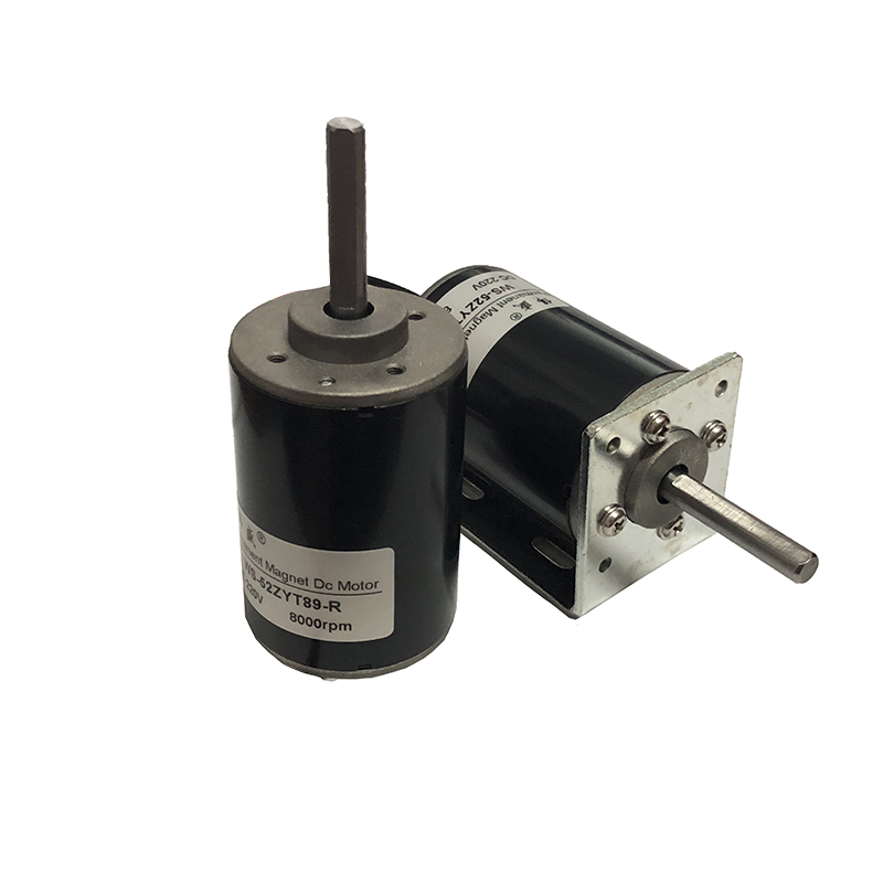 DC220V砂带机大功率电动机50W长轴直流电机6500转正反转高速马达