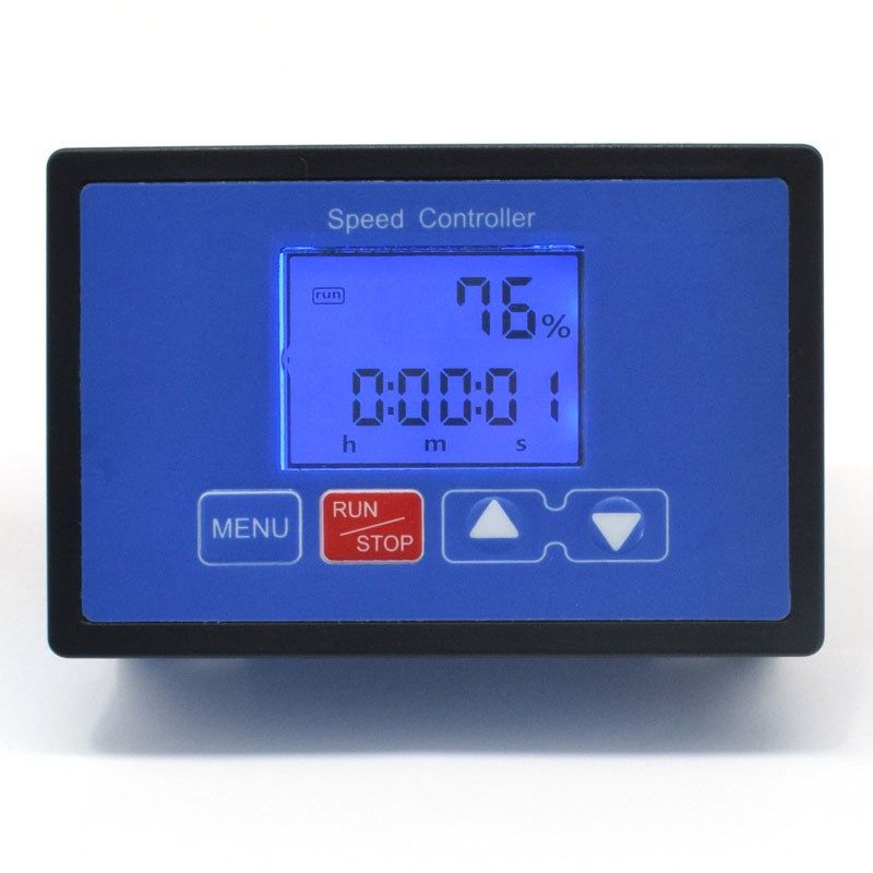 电机调速器 多功能 计时定时 缓启停 限速 液晶控制器12V24V36V48