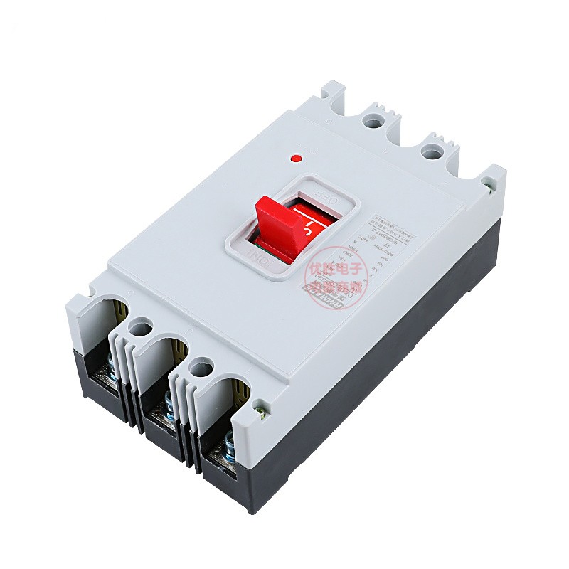 DZ10-100/330 160A 250A 400A 600A3P空气开关380V三相塑壳断路器