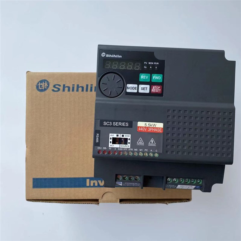 台湾士林变频器正品SC3-021-0.75K 043-1.5K 2.2 3.7 5.5 7.5 11K