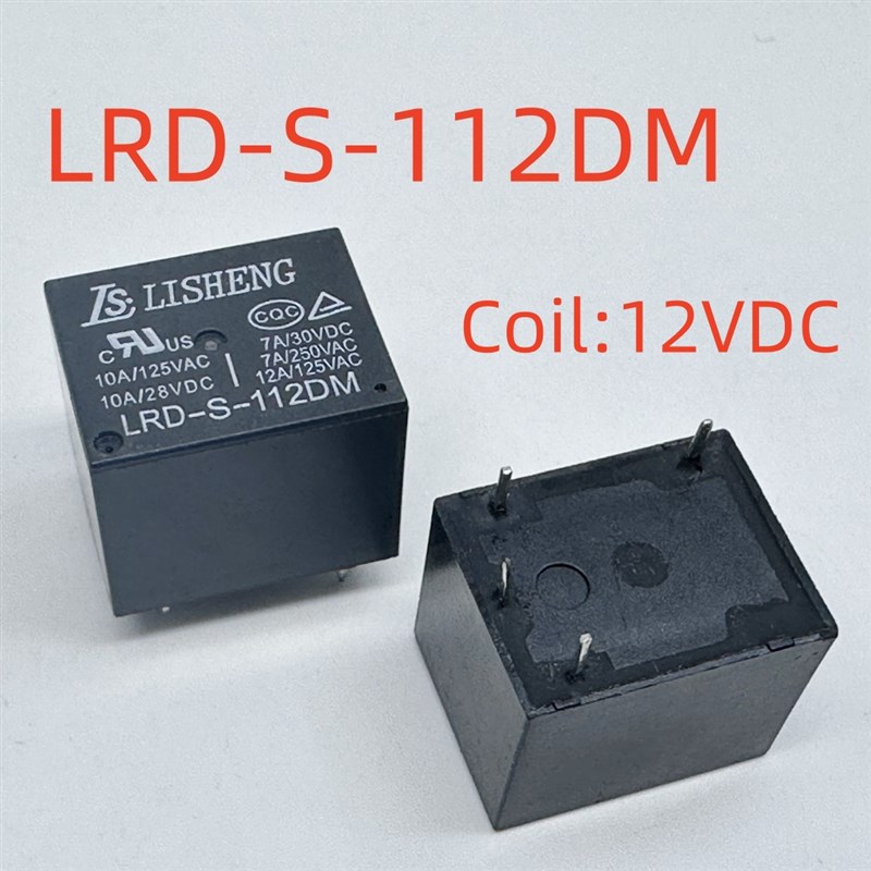 全新 4脚 7-12A 继电器 LRD-S-105/6/9/12/24DM/106DM/F/T T73A