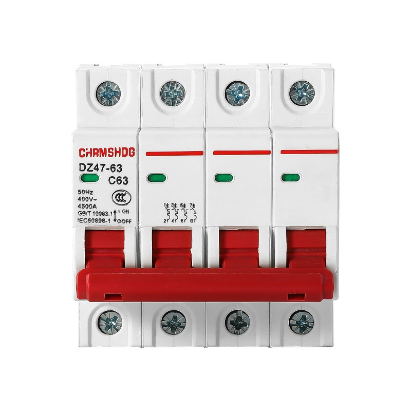 上海人民DZ47-63 1P2P3P4P空气开关家用C45小型断路器63A6A32空开