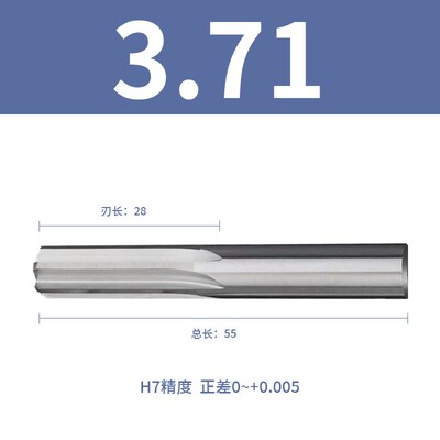 直槽螺旋钨钢铰刀3.71 3.72 3.73 3.74 3.75 3.76 3.77 3.78 3.79