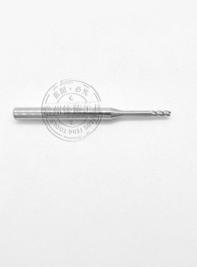55度钨钢合金铝用深沟刀3刃加长刃1/1.5/2/2.5mm长颈避空深沟铣刀