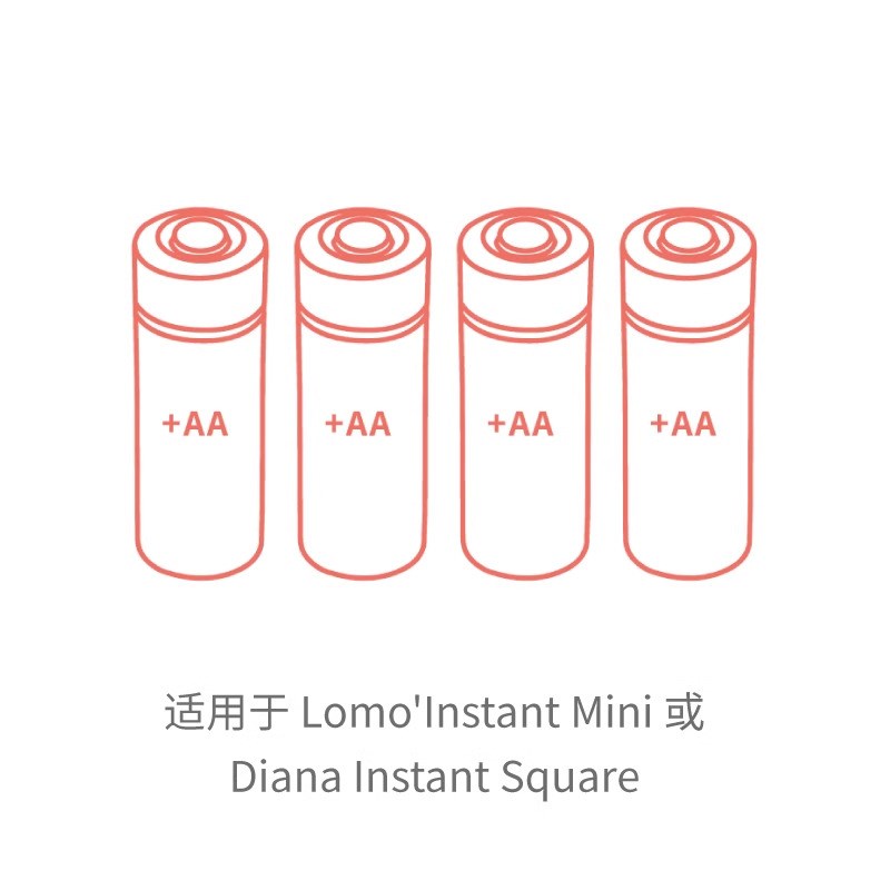 Lomography乐魔 拍立得胶片相机电池 多型号