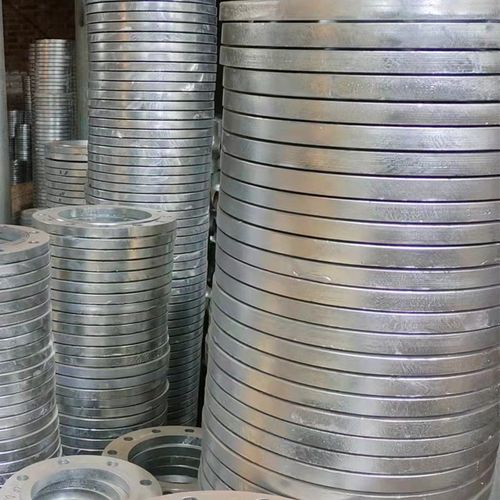 热镀锌法兰盘 国标焊接碳钢法兰片 热镀锌盲板 平焊对焊镀锌法兰