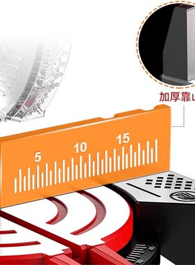 锯铝机高精度多功能木材铝材铝合金切割机10寸255小型45度斜切锯