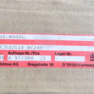 可维修多德DOLD BN5983.53/110 货号0040845议价