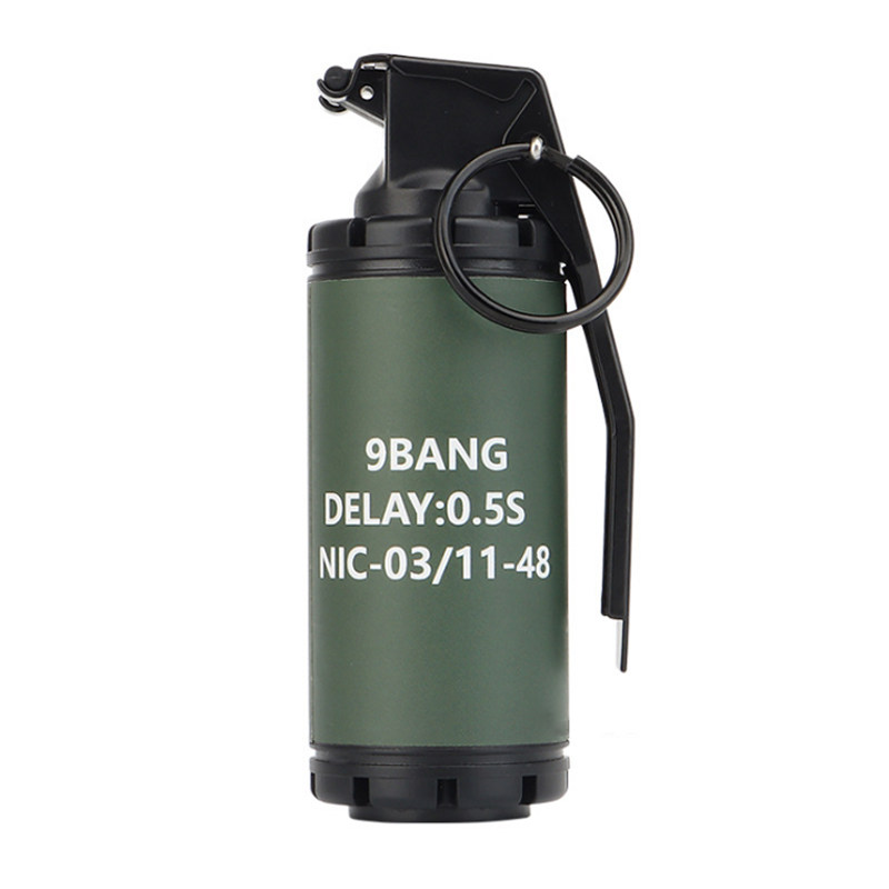 新款仿真金属m67手雷模型拉环军事手榴玩具军迷m18烟雾手弹闪光震