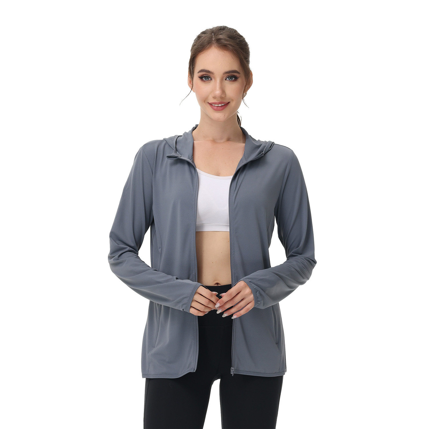 夏季2026新款女士防晒衣大码女装薄外套防紫外线户外长袖爆款出口