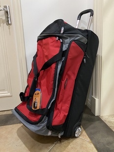 30寸美国大容量双层防水拉杆软包滑雪装备包驮包旅行包行李包防水