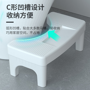 马桶凳家用加厚蹲便蹲坑厕所卫生间坐便垫脚凳脚踩脚踏儿童凳