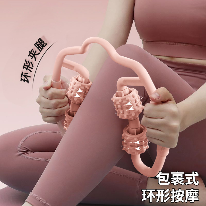 SanFan狼牙棒空心健身器材泡沫轴肌肉放松按摩滚轮瘦腿瑜伽柱