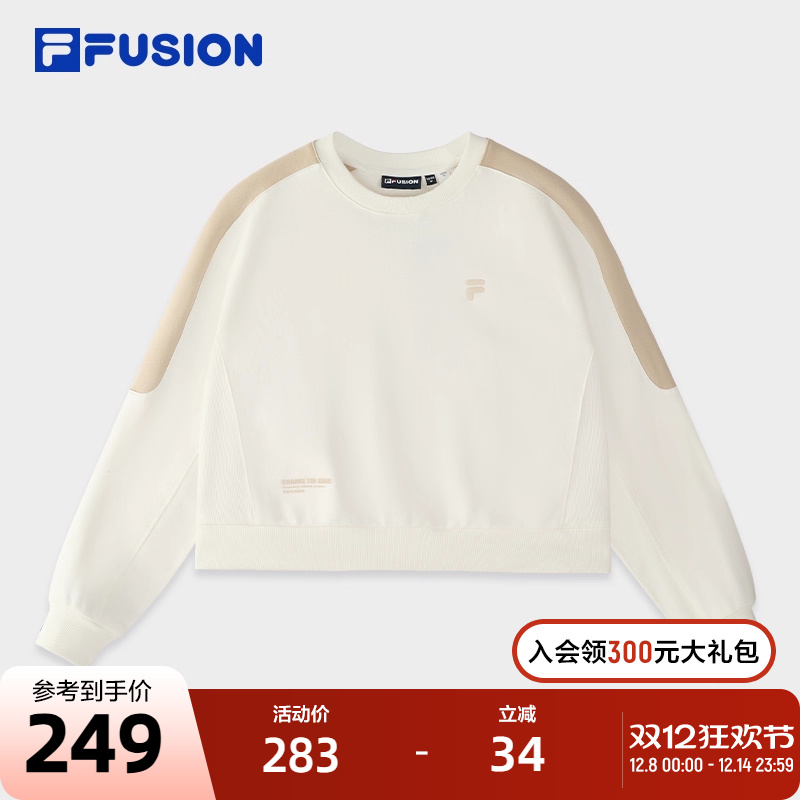 FILAFUSION斐乐套头卫衣女子