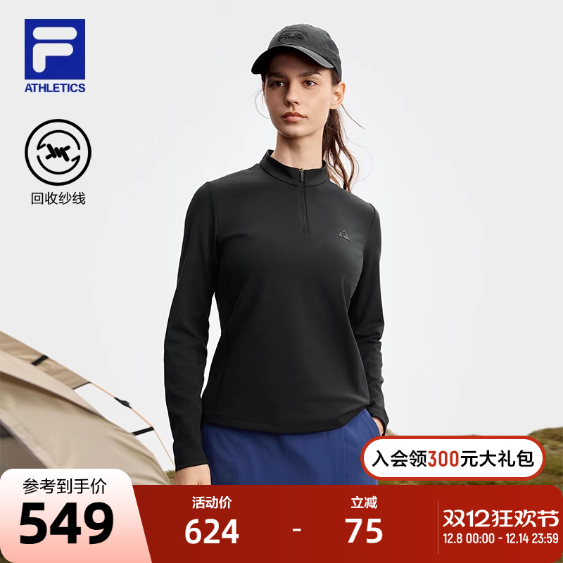 FILA斐乐女子针织长袖上衣