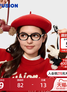 【小马儿】FILA FUSION斐乐新年挂件红色小马2026新款礼物带礼盒