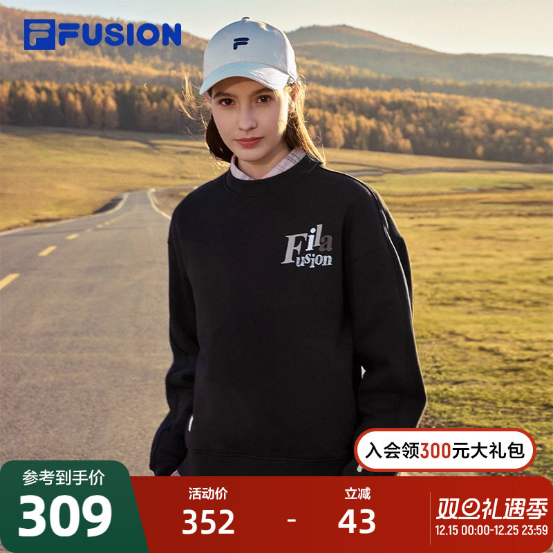 FILAFUSION斐乐套头卫衣女子