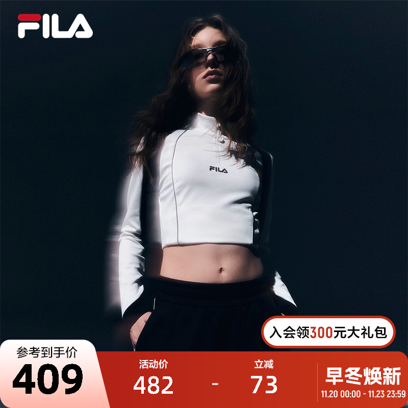 FILA斐乐女士针织长袖上衣