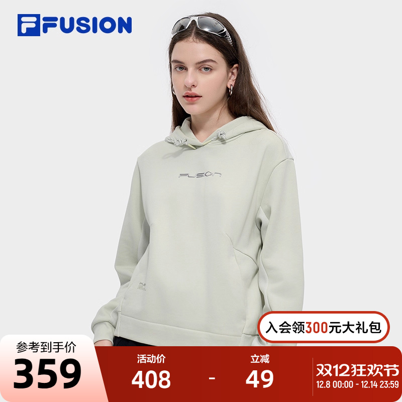 FILAFUSION斐乐女子连帽卫衣