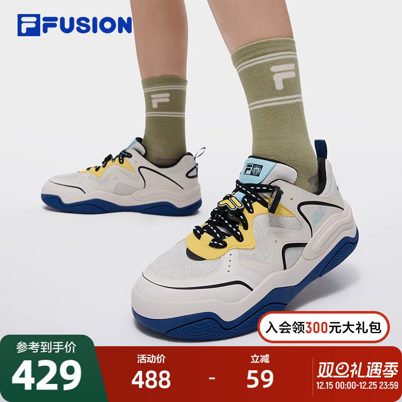 FILAFUSION斐乐男士滑板生活鞋