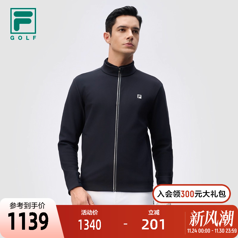 FILA斐乐针织长袖外套