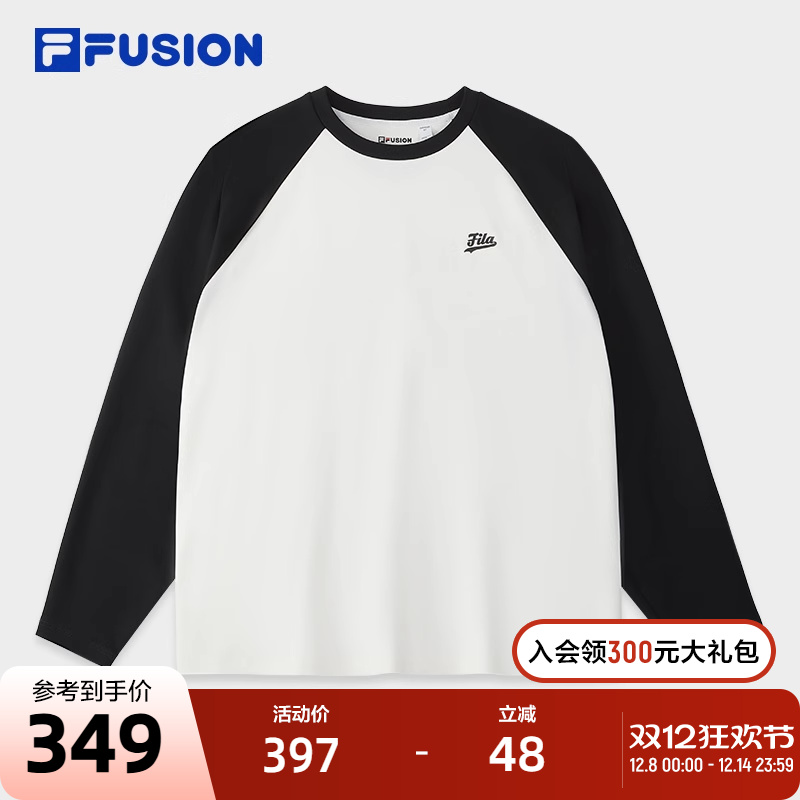 FILAFUSION斐乐长袖T情侣