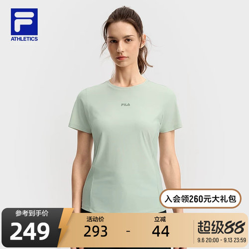 FILA斐乐女子针织短袖衫