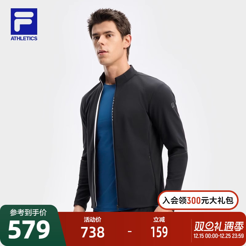 FILA斐乐针织长袖外套