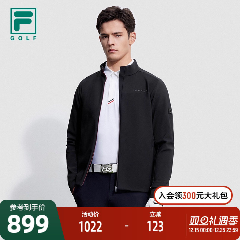 FILA斐乐针织长袖外套