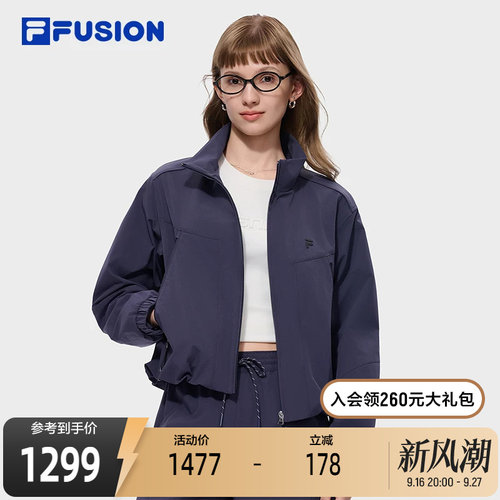 FILAFUSION斐乐女子梭织上衣