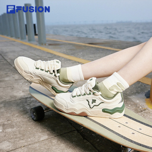 FUSION斐乐潮牌女鞋 复古鞋 潮流板鞋 轻便休闲运动鞋 子 时尚 FILA
