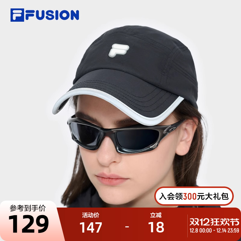 FILAFUSION斐乐情侣棒球帽