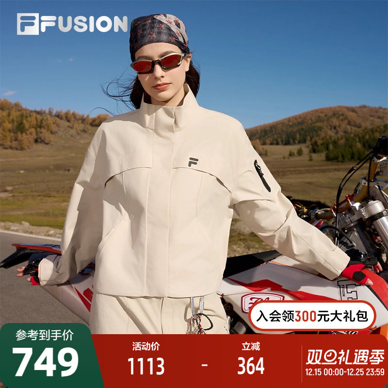 FILAFUSION斐乐女子梭织上衣