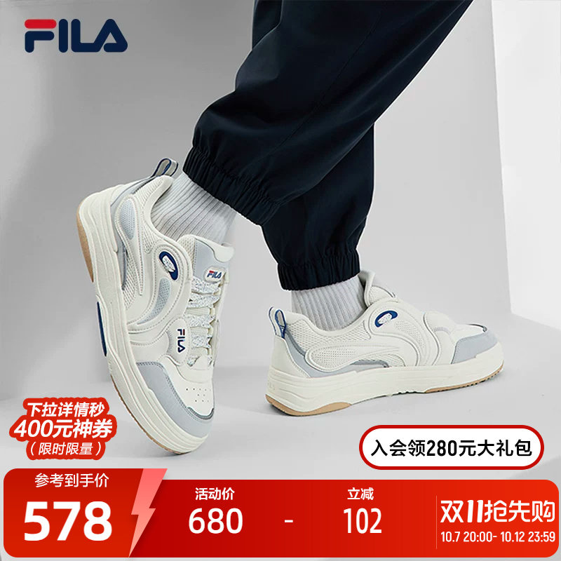 FILA 斐乐官方男鞋VIBE复古...