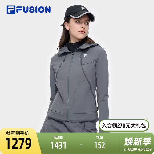 FILAFUSION斐乐女子梭织上衣