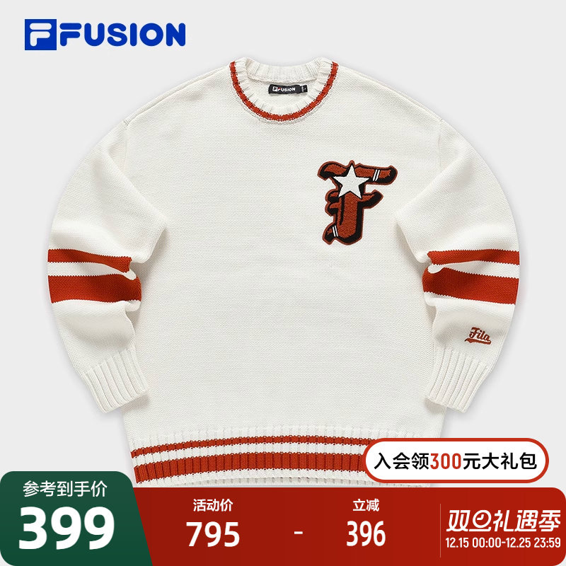 FILAFUSION斐乐中性编织衫