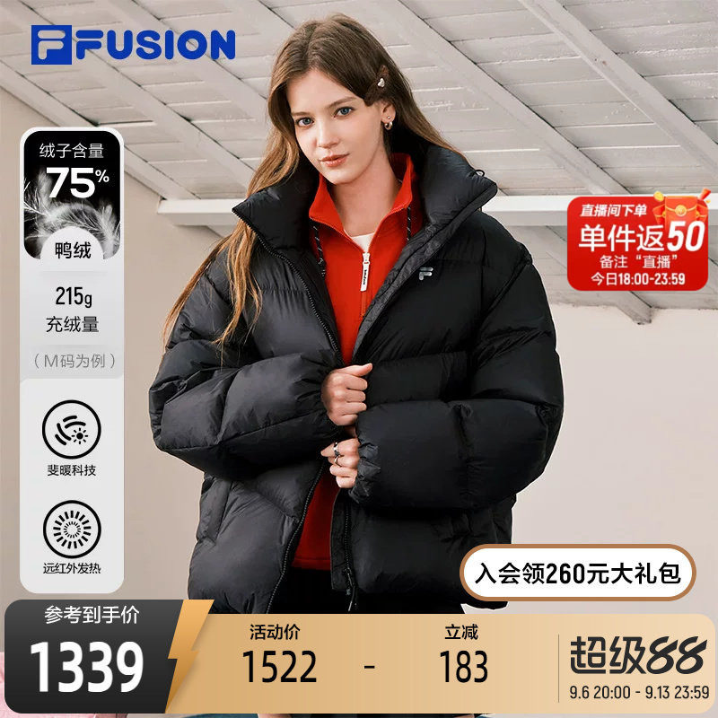 FILAFUSION斐乐潮牌羽绒服