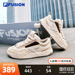 板鞋 FILA 豚躍鞋 2025春新款 FUSION斐樂潮牌女鞋 NOLLIE專業(yè)滑板鞋